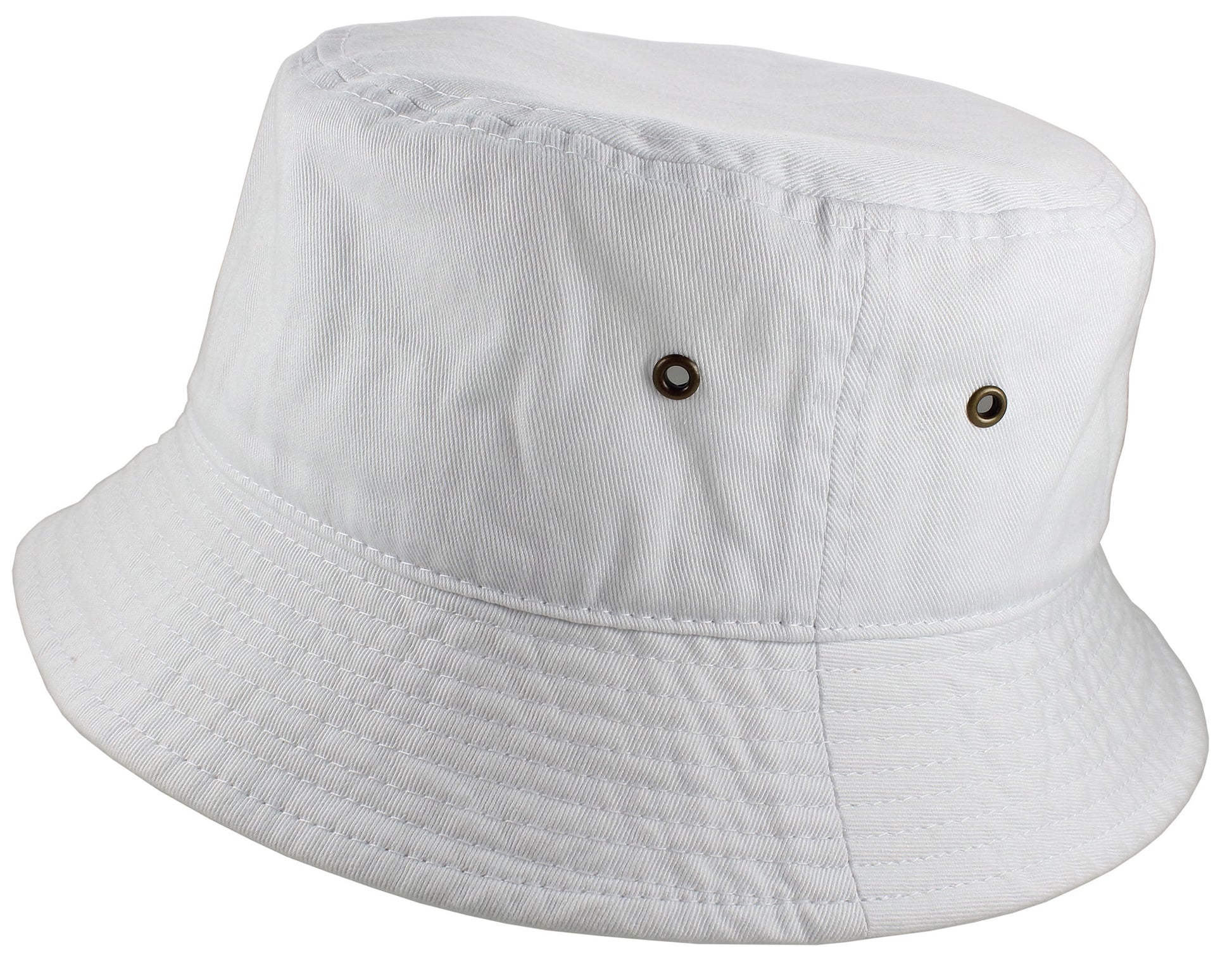 Bucket Hat 100% Cotton Packable Summer Travel Cap. Hunter Green-L/Xl